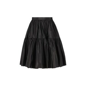 Ralph Lauren Vintage Purple Label Flare Midi Taffeta Silk Tiered  Skirt Size 6